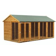 Power 16x8 Apex Summer House